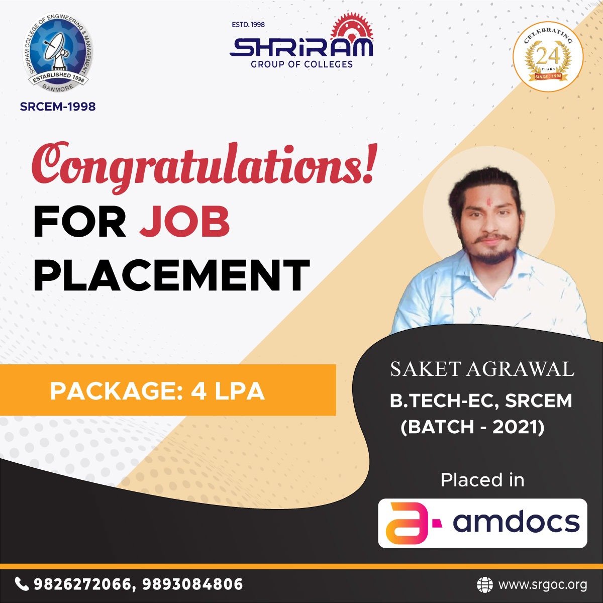 sanket agarwal placement